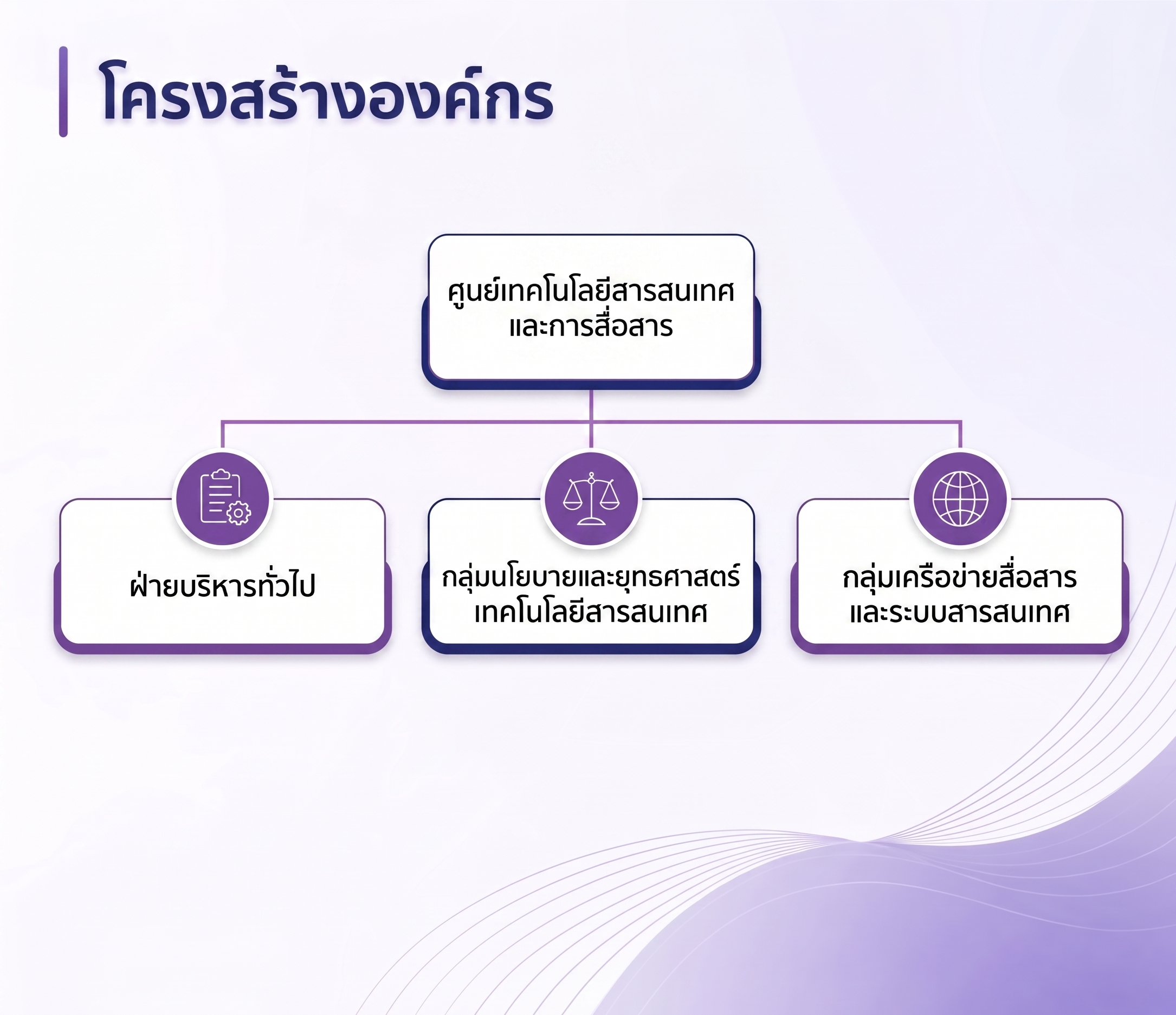 โครงสร้างองค์กร